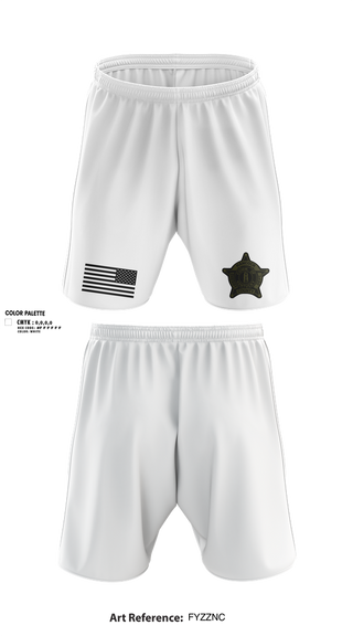 Athletic Shorts With Pockets, Hancock County Sheriff’s Office, Police, Teamtime, Team time, sublimation, custom sports apparel, team uniforms, spirit wear, spiritwear, sports uniforms, custom shirts, team store, custom team store, fundraiser sports, apparel fundraiser