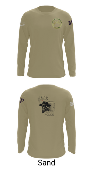 Long Sleeve Performance Shirt, 3RD PLATOON OUTLAWS, Army, Teamtime, Team time, sublimation, custom sports apparel, team uniforms, spirit wear, spiritwear, sports uniforms, custom shirts, team store, custom team store, fundraiser sports, apparel fundraiser