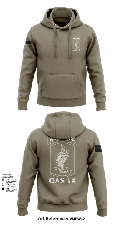 173RD ABN 21007449 Hoodie - 101