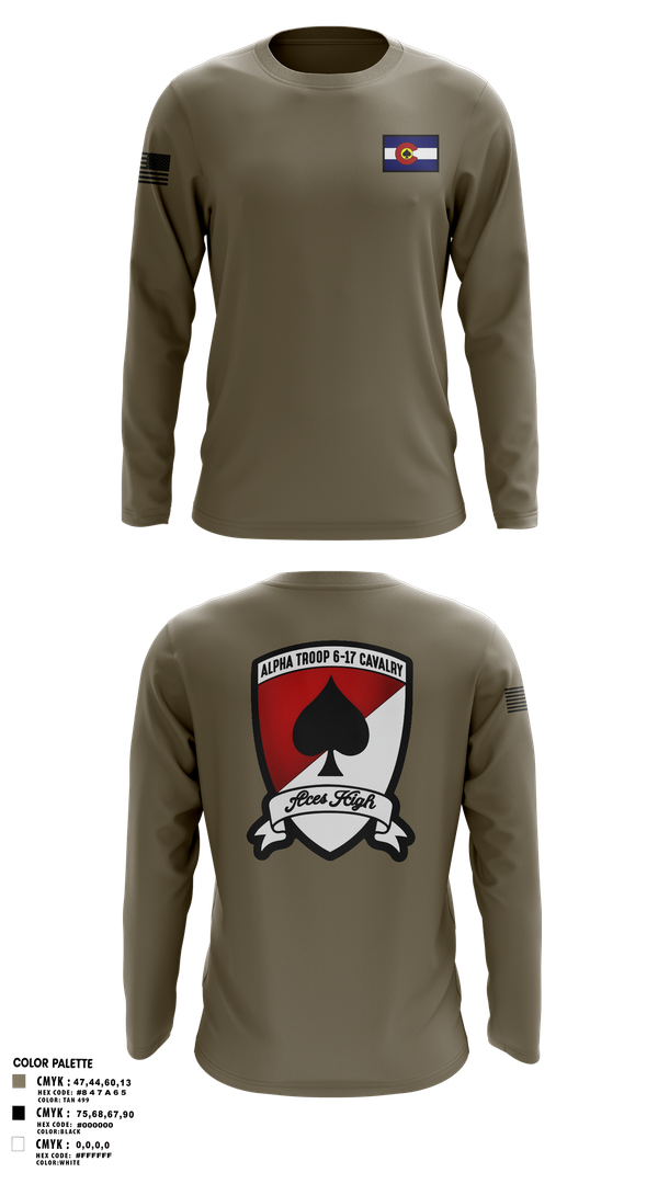 Long Sleeve Performance Shirt, WIARNG Marksmanship, , Teamtime, Team time, sublimation, custom sports apparel, team uniforms, spirit wear, spiritwear, sports uniforms, custom shirts, team store, custom team store, fundraiser sports, apparel fundraiser