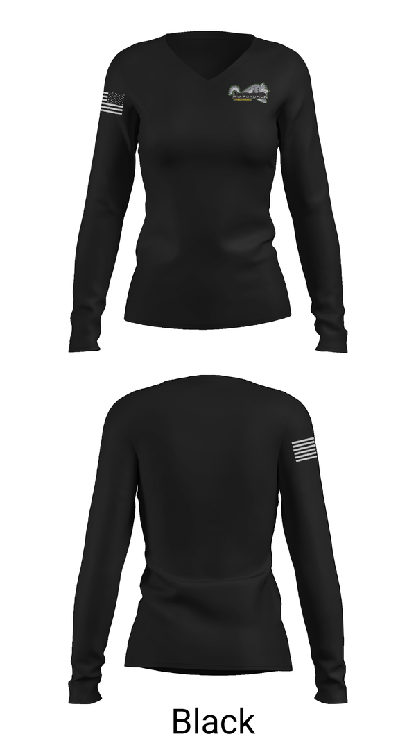 Womens Long Sleeve Vneck Shirt, SUNY Adirondack Community College Soccer, Men's Soccer, Teamtime, Team time, sublimation, custom sports apparel, team uniforms, spirit wear, spiritwear, sports uniforms, custom shirts, team store, custom team store, fundraiser sports, apparel fundraiser