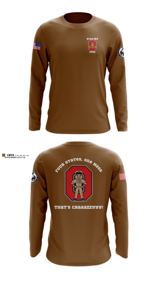 Long Sleeve Performance Shirt, NTAG ORV CHIEFS MESS, Navy, Teamtime, Team time, sublimation, custom sports apparel, team uniforms, spirit wear, spiritwear, sports uniforms, custom shirts, team store, custom team store, fundraiser sports, apparel fundraiser