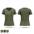ESU K9 Women's Short Sleeve V-neck Shirt - 1