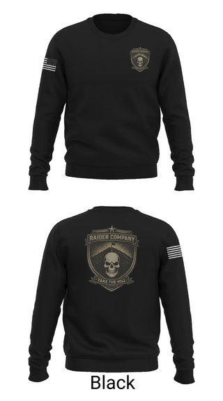 Crew Neck Sweatshirt, Army ROTC, Army, Teamtime, Team time, sublimation, custom sports apparel, team uniforms, spirit wear, spiritwear, sports uniforms, custom shirts, team store, custom team store, fundraiser sports, apparel fundraiser