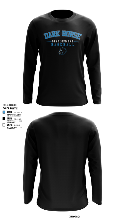 DHD Broncos Long Sleeve Performance Shirt 5