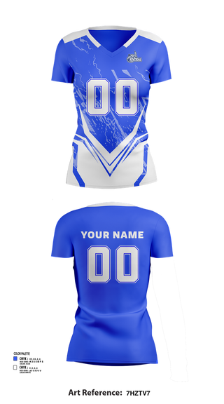 Womens Short Sleeve Vneck Shirt, R-S Central Hilltoppers Volleyball, Women's Volleyball, Teamtime, Team time, sublimation, custom sports apparel, team uniforms, spirit wear, spiritwear, sports uniforms, custom shirts, team store, custom team store, fundraiser sports, apparel fundraiser