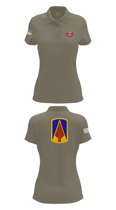 177th AR BDE 62955880 Women's Short Sleeve Performance Polo  - 75