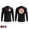 MHS Armed Fancy Drill Team 718607 Long Sleeve Performance Shirt - 1