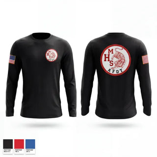 Long Sleeve Performance Shirt, MHS Armed Fancy Drill Team, Army, Teamtime, Team time, sublimation, custom sports apparel, team uniforms, spirit wear, spiritwear, sports uniforms, custom shirts, team store, custom team store, fundraiser sports, apparel fundraiser