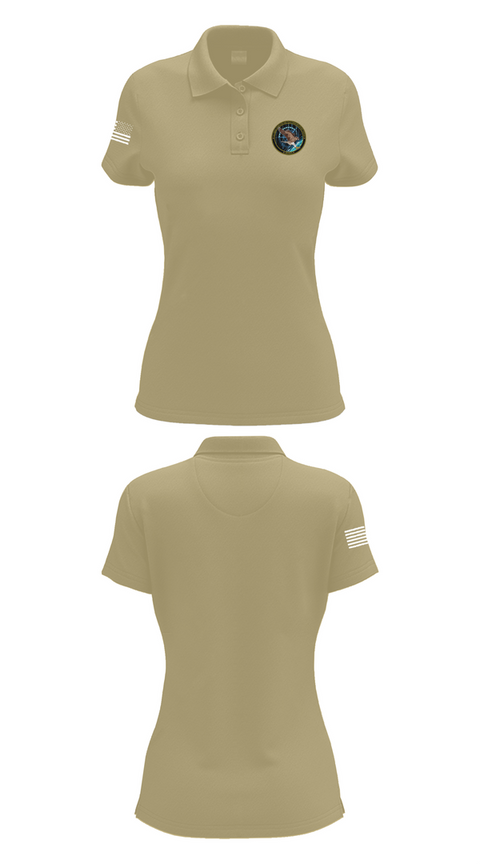 Womens Short Sleeve Performance Polo, Naval Computer and Telecoms Station, , Teamtime, Team time, sublimation, custom sports apparel, team uniforms, spirit wear, spiritwear, sports uniforms, custom shirts, team store, custom team store, fundraiser sports, apparel fundraiser