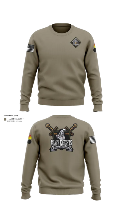 B Co 832nd OD BN 19793865 Crew Neck Sweatshirt - 23