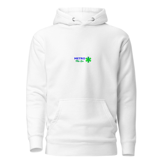 Unisex Hoodie - 1 - White