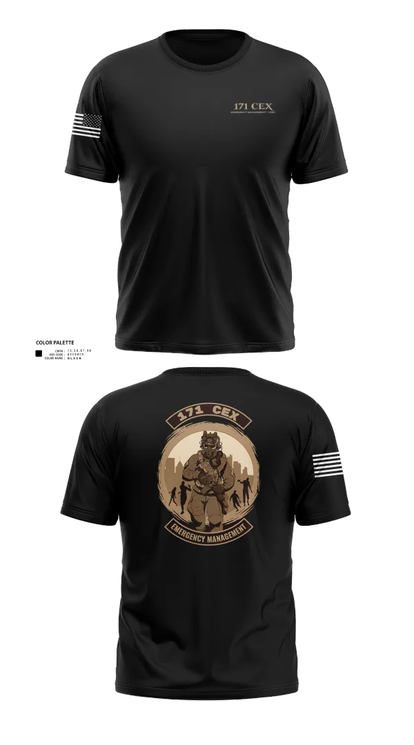 Short Sleeve Performance Shirt, 171st Emergency Management Flight, , Teamtime, Team time, sublimation, custom sports apparel, team uniforms, spirit wear, spiritwear, sports uniforms, custom shirts, team store, custom team store, fundraiser sports, apparel fundraiser
