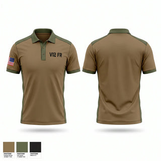 Short Sleeve Performance Polo, V1/2 F&R, Marines, Teamtime, Team time, sublimation, custom sports apparel, team uniforms, spirit wear, spiritwear, sports uniforms, custom shirts, team store, custom team store, fundraiser sports, apparel fundraiser