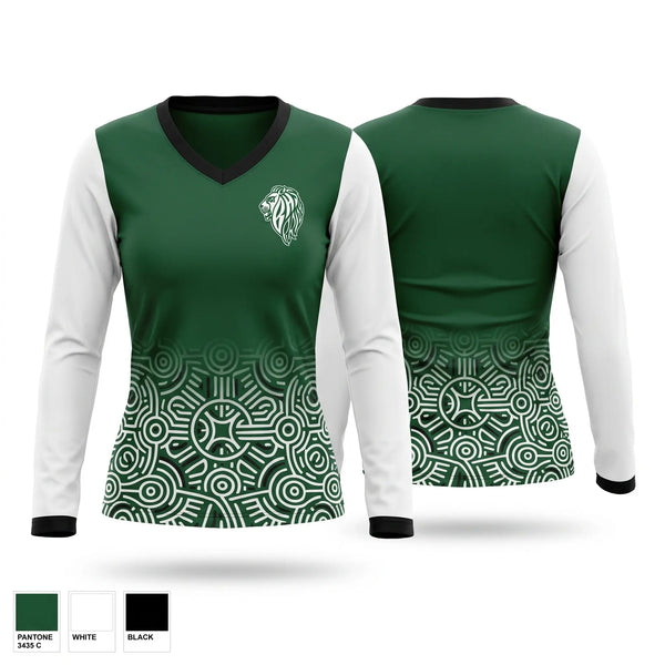 Womens Long Sleeve Vneck Shirt, Bassick High School, Men's Basketball, Teamtime, Team time, sublimation, custom sports apparel, team uniforms, spirit wear, spiritwear, sports uniforms, custom shirts, team store, custom team store, fundraiser sports, apparel fundraiser