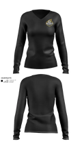 Hotshots1 Women's Long Sleeve V-neck Shirt - 21