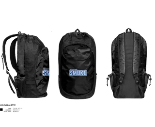 Gear Bag, South Spartanburg Smoke, Softball, Teamtime, Team time, sublimation, custom sports apparel, team uniforms, spirit wear, spiritwear, sports uniforms, custom shirts, team store, custom team store, fundraiser sports, apparel fundraiser