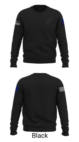 Crew Neck Sweatshirt, Wolf Combatives, Army, Teamtime, Team time, sublimation, custom sports apparel, team uniforms, spirit wear, spiritwear, sports uniforms, custom shirts, team store, custom team store, fundraiser sports, apparel fundraiser