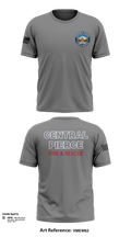 Central Pierce Wildfire 67359217 Short Sleeve Performance Shirt - 21
