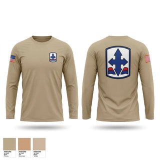 Long Sleeve Performance Shirt, 1/487th FA BN, Army, Teamtime, Team time, sublimation, custom sports apparel, team uniforms, spirit wear, spiritwear, sports uniforms, custom shirts, team store, custom team store, fundraiser sports, apparel fundraiser