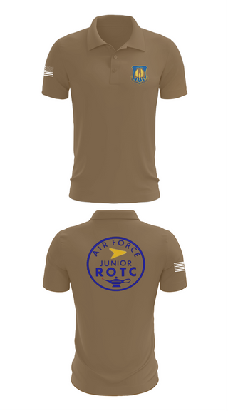 Short Sleeve Performance Polo, 61st Eagle Squadron, Air Force, Teamtime, Team time, sublimation, custom sports apparel, team uniforms, spirit wear, spiritwear, sports uniforms, custom shirts, team store, custom team store, fundraiser sports, apparel fundraiser