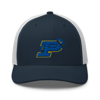 Parlier High School Basketball Retro Trucker Hat | Yupoong 6606