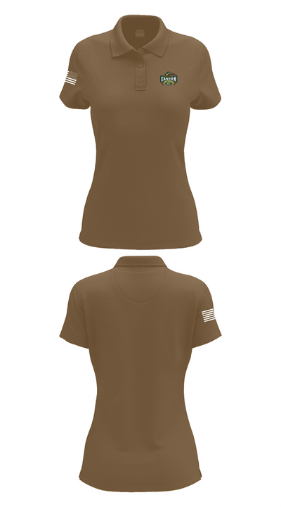 Canyon High School Girls Soccer 73964009 Women's Short Sleeve Performance Polo  - 5