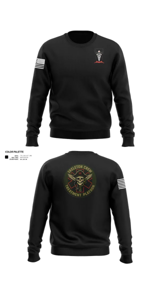 Crew Neck Sweatshirt, TXT, Army, Teamtime, Team time, sublimation, custom sports apparel, team uniforms, spirit wear, spiritwear, sports uniforms, custom shirts, team store, custom team store, fundraiser sports, apparel fundraiser