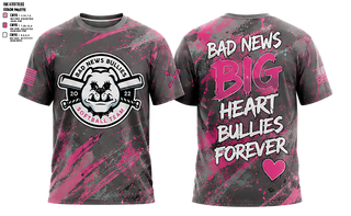 Short Sleeve Performance Shirt, Bad News Bullies, Softball, Teamtime, Team time, sublimation, custom sports apparel, team uniforms, spirit wear, spiritwear, sports uniforms, custom shirts, team store, custom team store, fundraiser sports, apparel fundraiser
