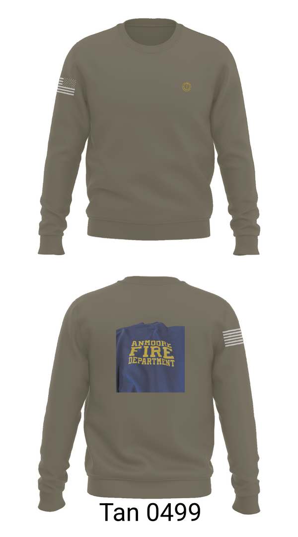 Crew Neck Sweatshirt, Anmoore Fire Department, Fire Department, Teamtime, Team time, sublimation, custom sports apparel, team uniforms, spirit wear, spiritwear, sports uniforms, custom shirts, team store, custom team store, fundraiser sports, apparel fundraiser