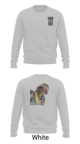 Crew Neck Sweatshirt, AT PLT Dog CO 1-503, Army, Teamtime, Team time, sublimation, custom sports apparel, team uniforms, spirit wear, spiritwear, sports uniforms, custom shirts, team store, custom team store, fundraiser sports, apparel fundraiser
