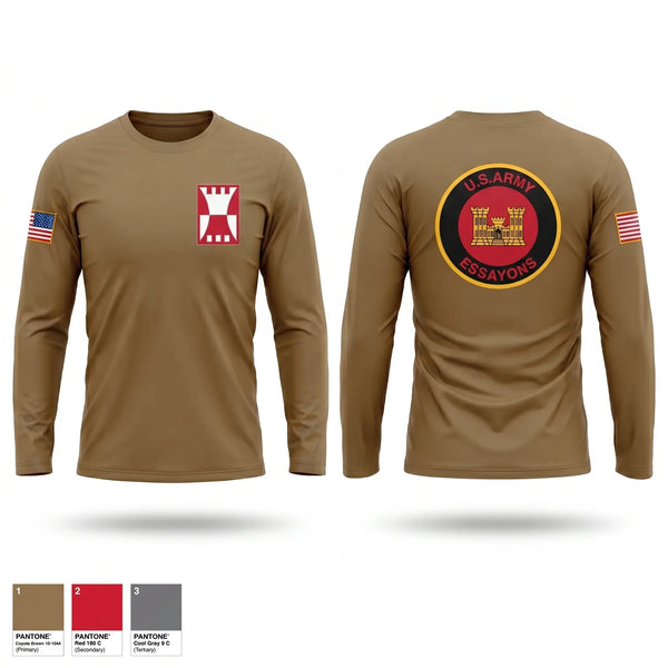 Long Sleeve Performance Shirt, 855 EUD, Army, Teamtime, Team time, sublimation, custom sports apparel, team uniforms, spirit wear, spiritwear, sports uniforms, custom shirts, team store, custom team store, fundraiser sports, apparel fundraiser