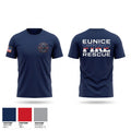 Eunice Fire Department Short Sleeve Performance Shirt - 1
