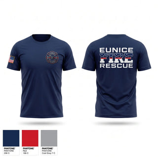 Short Sleeve Performance Shirt, Eunice Fire Department, Fire Department, Teamtime, Team time, sublimation, custom sports apparel, team uniforms, spirit wear, spiritwear, sports uniforms, custom shirts, team store, custom team store, fundraiser sports, apparel fundraiser