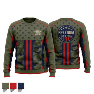 Crew Neck Sweatshirt, Camel kids, Wrestling, Teamtime, Team time, sublimation, custom sports apparel, team uniforms, spirit wear, spiritwear, sports uniforms, custom shirts, team store, custom team store, fundraiser sports, apparel fundraiser