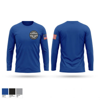 Long Sleeve Performance Shirt, Kentucky Department of Corrections, Police, Teamtime, Team time, sublimation, custom sports apparel, team uniforms, spirit wear, spiritwear, sports uniforms, custom shirts, team store, custom team store, fundraiser sports, apparel fundraiser