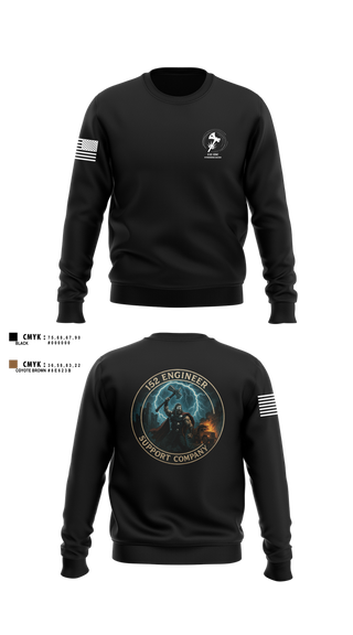 Crew Neck Sweatshirt, 152 ESC, , Teamtime, Team time, sublimation, custom sports apparel, team uniforms, spirit wear, spiritwear, sports uniforms, custom shirts, team store, custom team store, fundraiser sports, apparel fundraiser