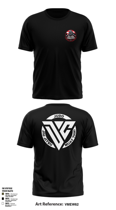 DALTON COMBATIVES 59211983 Short Sleeve Performance Shirt - 22
