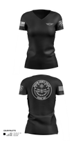 Drone Unit Women's Short Sleeve V-neck Shirt - 21