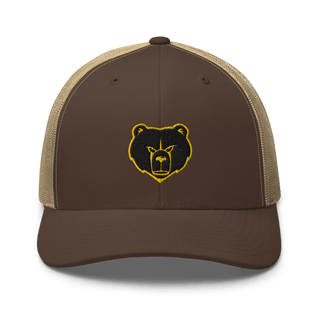 Grizzly Youth Wrestling Club Retro Trucker Hat | Yupoong 6606