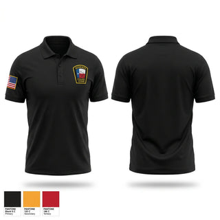 Short Sleeve Performance Polo, Schertz PD, Police, Teamtime, Team time, sublimation, custom sports apparel, team uniforms, spirit wear, spiritwear, sports uniforms, custom shirts, team store, custom team store, fundraiser sports, apparel fundraiser
