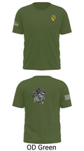 6-9 Cavalry Regiment 17132941 Short Sleeve Performance Shirt - 56