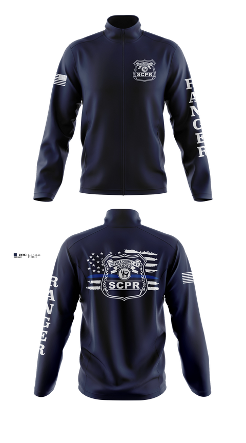 Fleece Jacket, Suffolk County Park Rangers, Police, Teamtime, Team time, sublimation, custom sports apparel, team uniforms, spirit wear, spiritwear, sports uniforms, custom shirts, team store, custom team store, fundraiser sports, apparel fundraiser