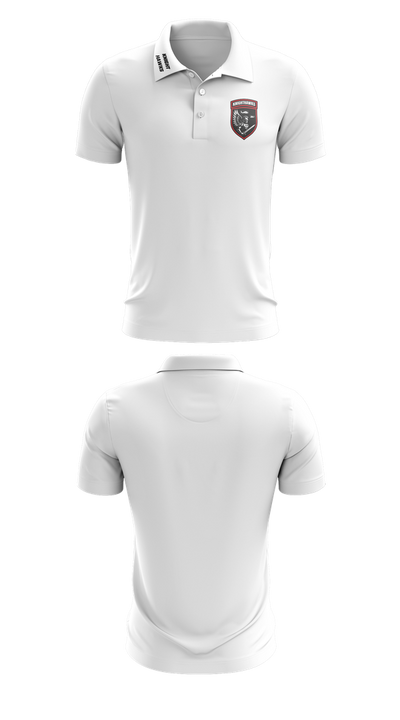2-10 AHB Knighthawks 14380811 Short Sleeve Performance Polo - 51