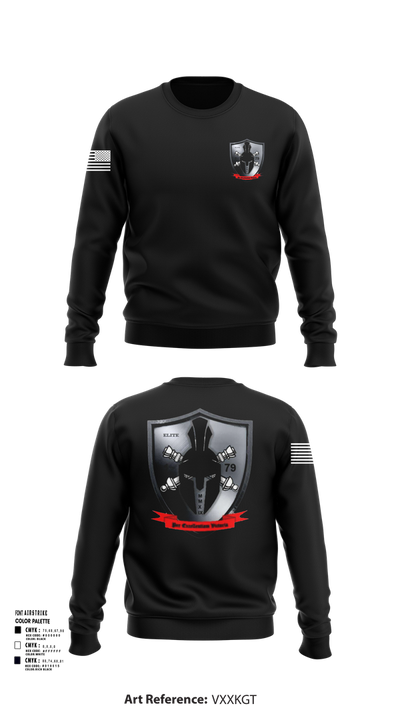 E/1-79 FA 20170635 Crew Neck Sweatshirt - 101
