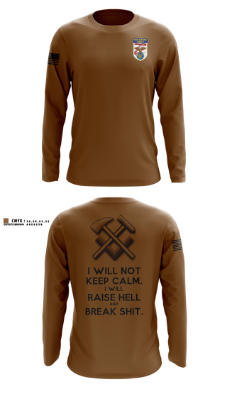 Long Sleeve Performance Shirt, ESSEX RDIV, Navy, Teamtime, Team time, sublimation, custom sports apparel, team uniforms, spirit wear, spiritwear, sports uniforms, custom shirts, team store, custom team store, fundraiser sports, apparel fundraiser