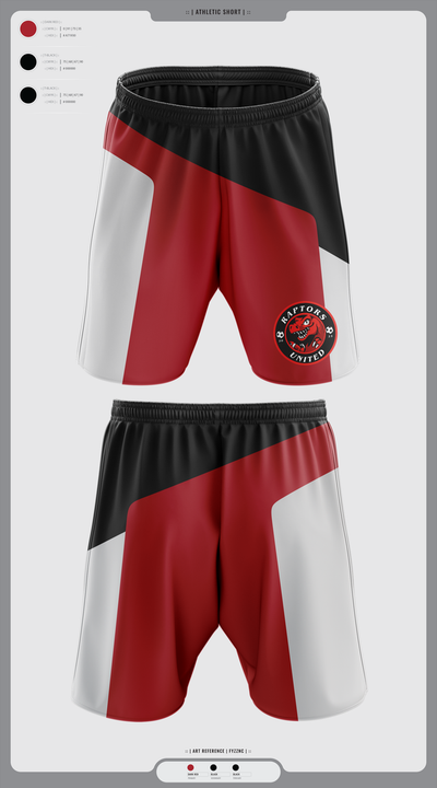 Raptors United 87880820 Athletic Shorts With Pockets - 2