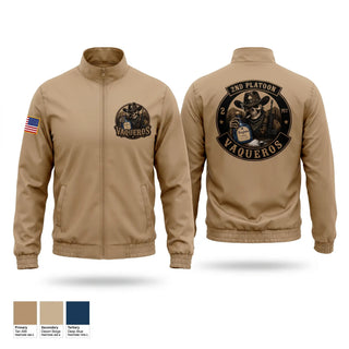Windbreaker, 2nd Platoon Vaqueros, Army, Teamtime, Team time, sublimation, custom sports apparel, team uniforms, spirit wear, spiritwear, sports uniforms, custom shirts, team store, custom team store, fundraiser sports, apparel fundraiser