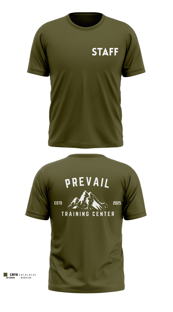 Prevail Training Center LLC Old School Cotton Feel Shirt - 100