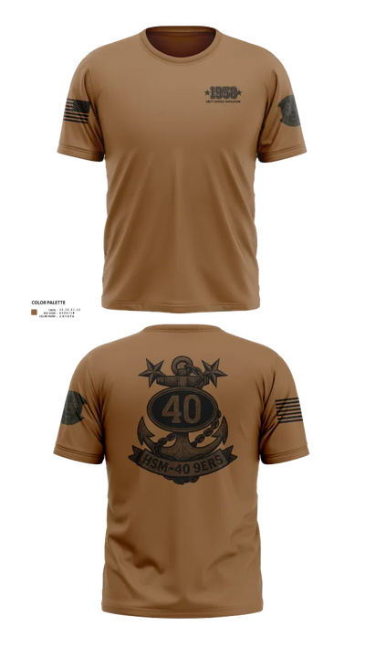 HSM-40 95180036 Old School Cotton Feel Shirt - 100